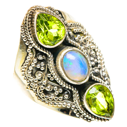 Ethiopian Opal Rings handcrafted by Ana Silver Co - RING76670