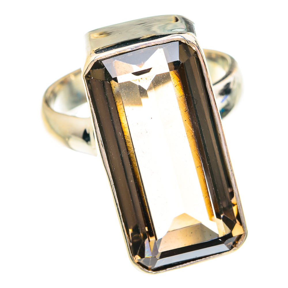 Smoky Quartz Rings handcrafted by Ana Silver Co - RING76679