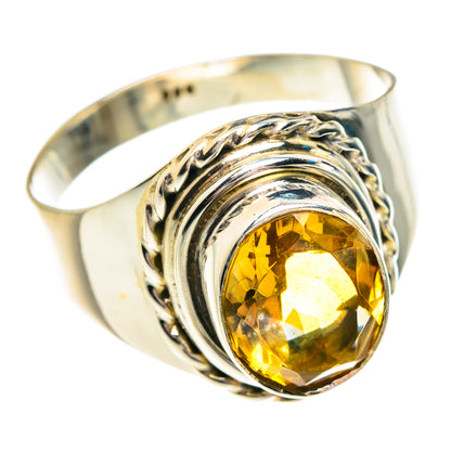Citrine Rings handcrafted by Ana Silver Co - RING76681