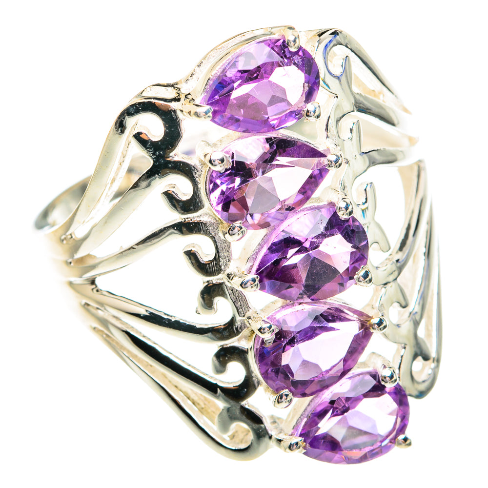 Amethyst Rings handcrafted by Ana Silver Co - RING76687