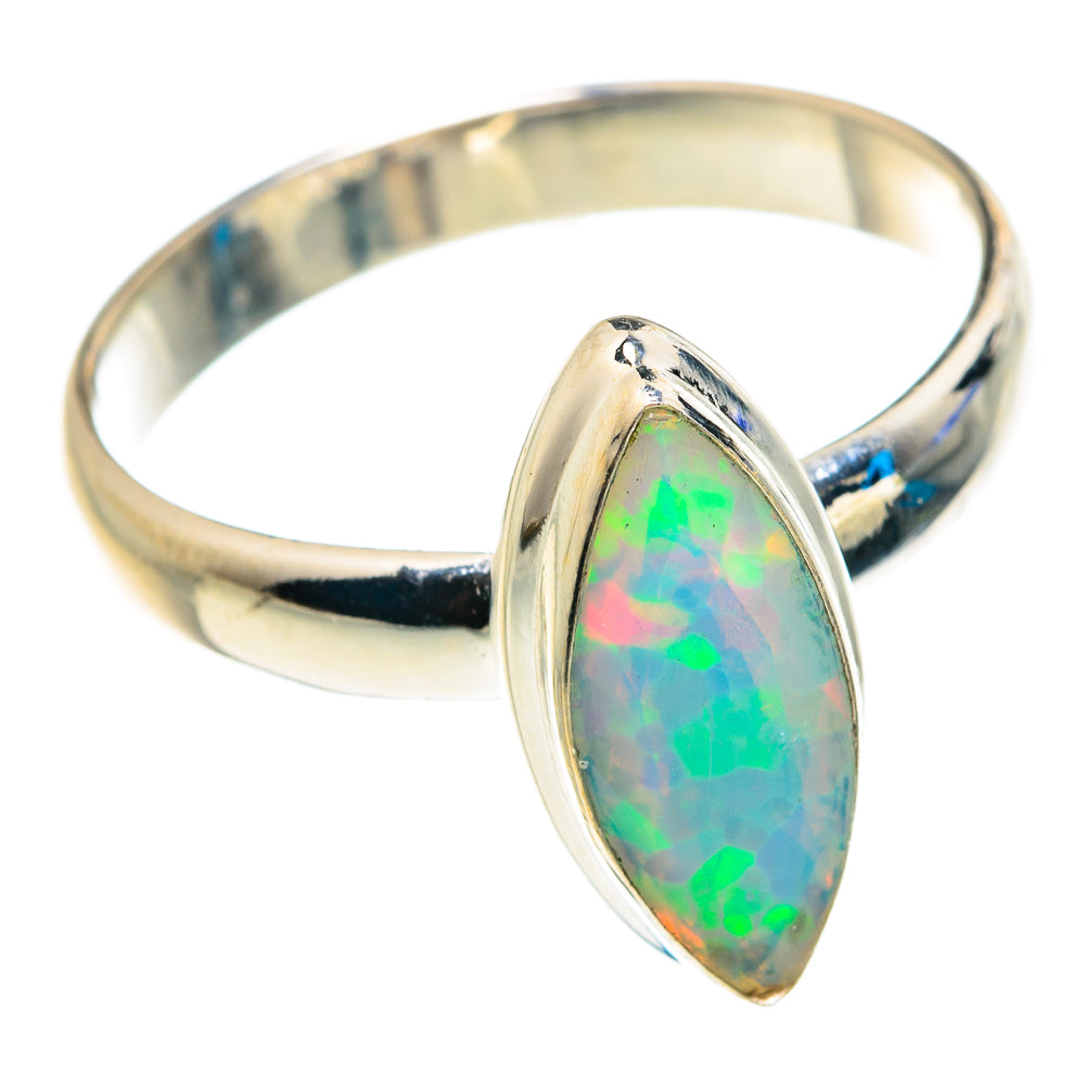 Ethiopian Opal Rings handcrafted by Ana Silver Co - RING76700