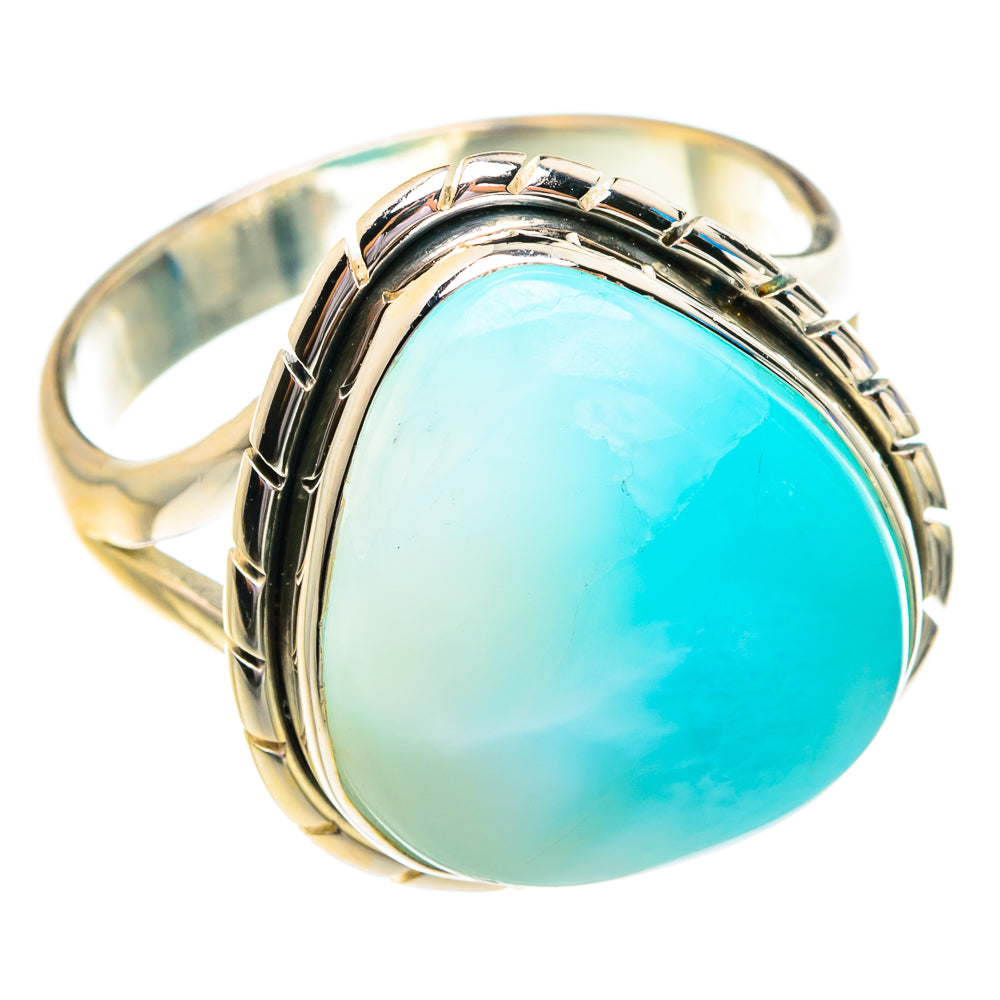 Larimar Rings handcrafted by Ana Silver Co - RING76702
