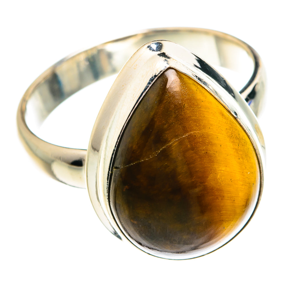 Tiger Eye Rings handcrafted by Ana Silver Co - RING76708