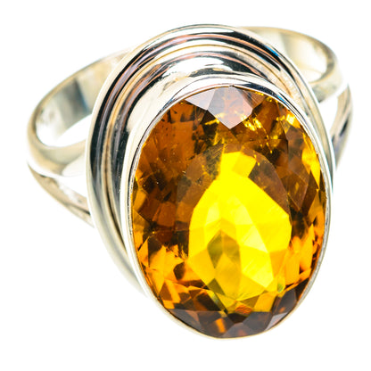 Mandarin Citrine Rings handcrafted by Ana Silver Co - RING76709