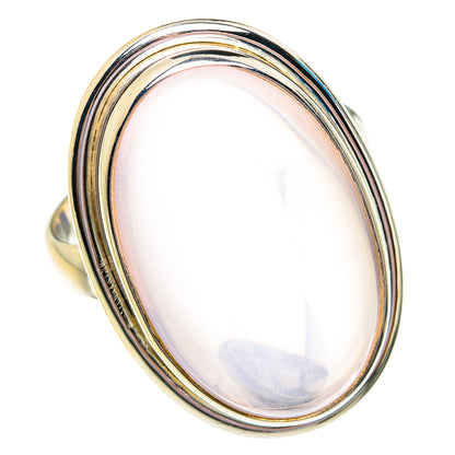 Rose Quartz Rings handcrafted by Ana Silver Co - RING76712