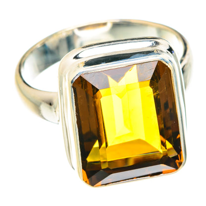 Mandarin Citrine Rings handcrafted by Ana Silver Co - RING76736