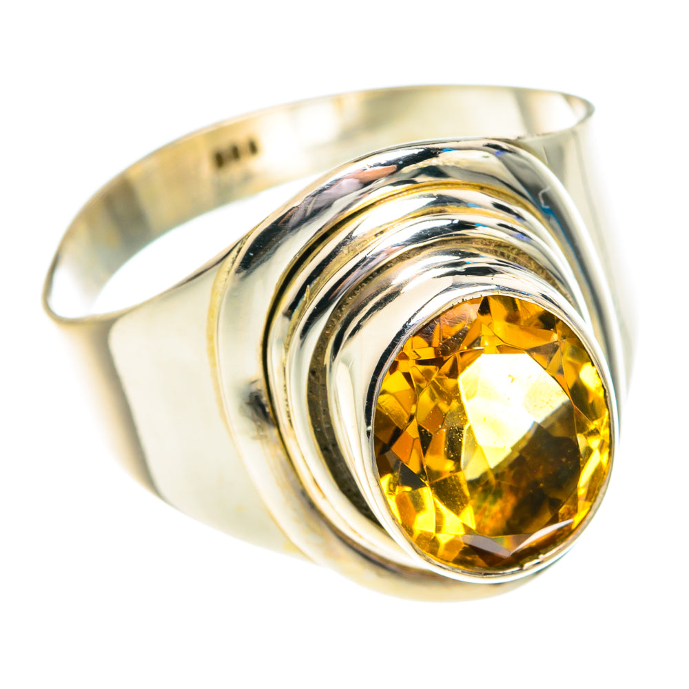 Citrine Rings handcrafted by Ana Silver Co - RING76738