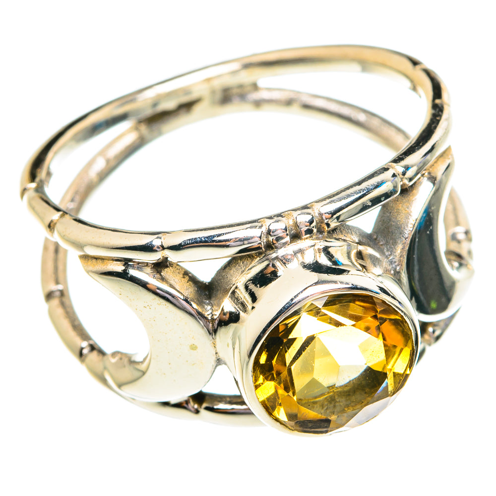 Citrine Rings handcrafted by Ana Silver Co - RING76763