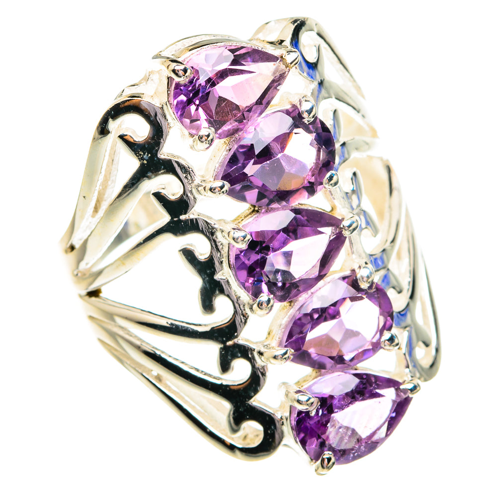 Amethyst Rings handcrafted by Ana Silver Co - RING76772