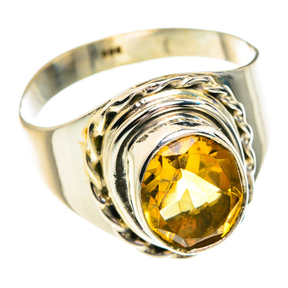 Citrine Rings handcrafted by Ana Silver Co - RING76788