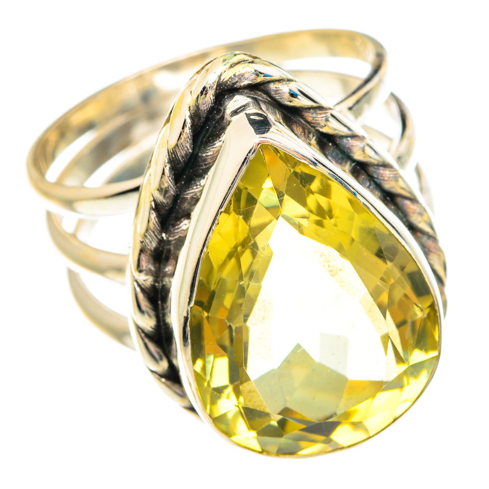 Citrine Rings handcrafted by Ana Silver Co - RING76827