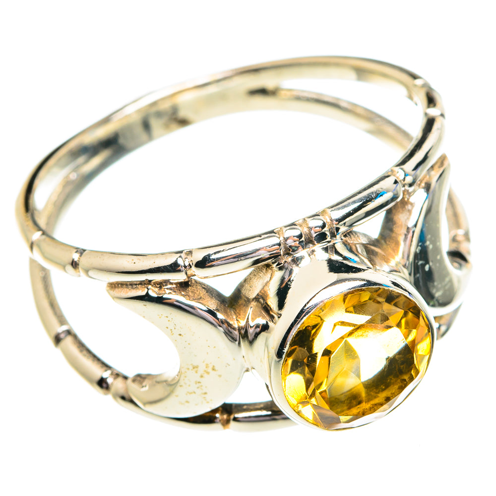 Citrine Rings handcrafted by Ana Silver Co - RING76837