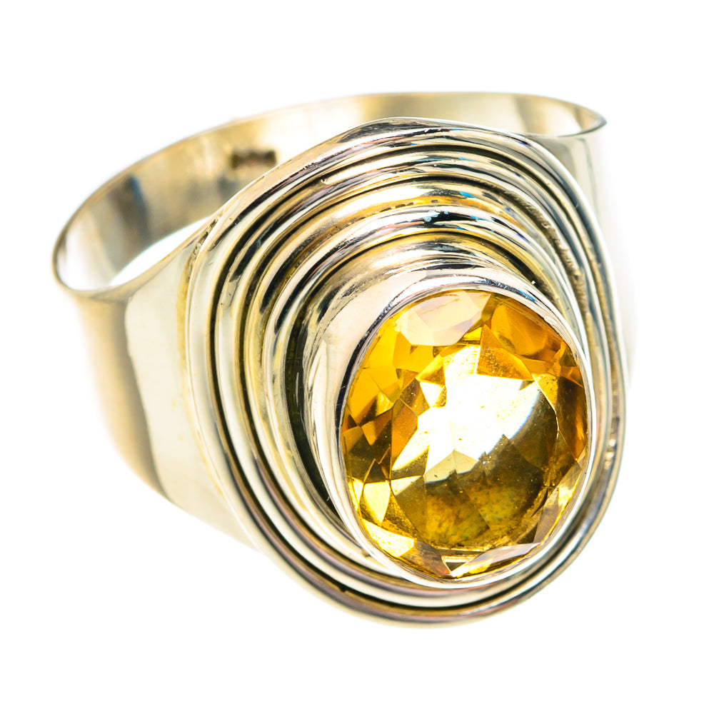 Citrine Rings handcrafted by Ana Silver Co - RING76838