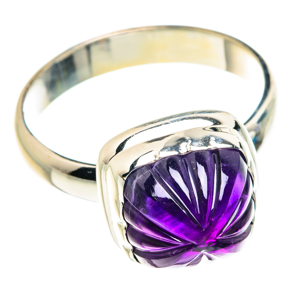 Amethyst Rings handcrafted by Ana Silver Co - RING76843