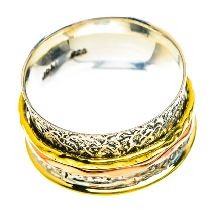Meditation Spinner Rings handcrafted by Ana Silver Co - RING76849 - Photo 2