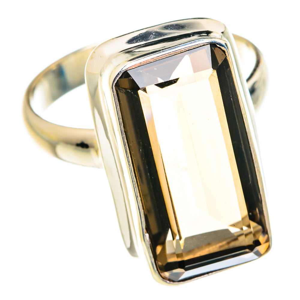 Smoky Quartz Rings handcrafted by Ana Silver Co - RING76862
