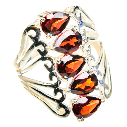 Garnet Rings handcrafted by Ana Silver Co - RING76868