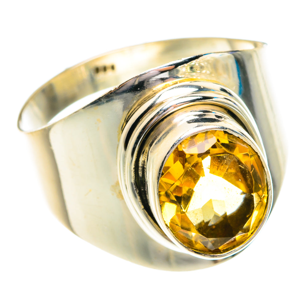Citrine Rings handcrafted by Ana Silver Co - RING76896