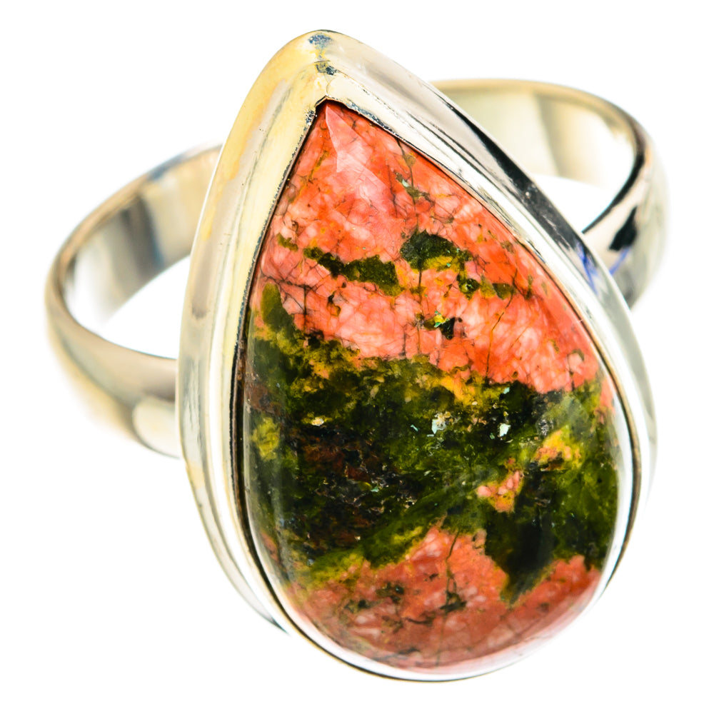 Unakite Rings handcrafted by Ana Silver Co - RING76917