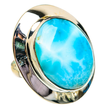 Larimar Rings handcrafted by Ana Silver Co - RING76926