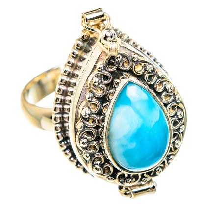 Larimar Rings handcrafted by Ana Silver Co - RING76927