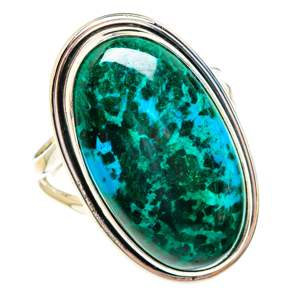 Chrysocolla Rings handcrafted by Ana Silver Co - RING76932