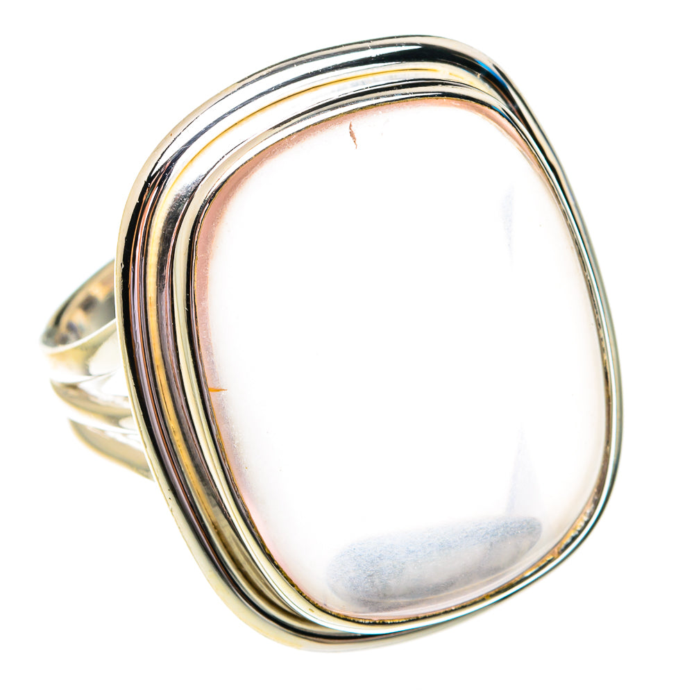 Rose Quartz Rings handcrafted by Ana Silver Co - RING76940