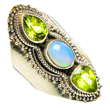 Ethiopian Opal Rings handcrafted by Ana Silver Co - RING76959