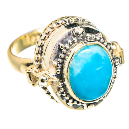 Larimar Rings handcrafted by Ana Silver Co - RING76962