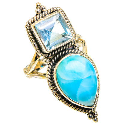 Larimar Rings handcrafted by Ana Silver Co - RING76969