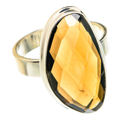 Smoky Quartz Rings handcrafted by Ana Silver Co - RING76974