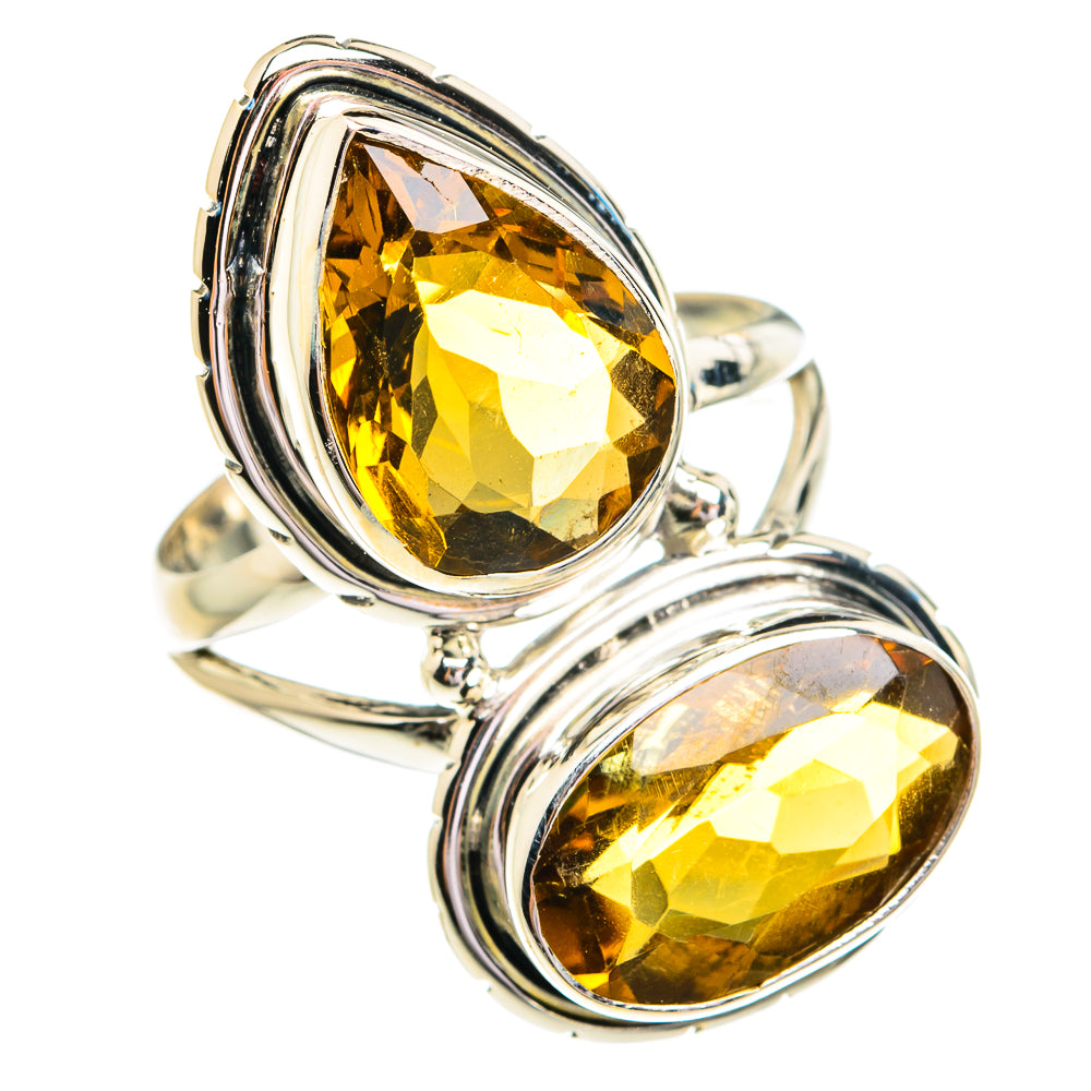 Mandarin Citrine Rings handcrafted by Ana Silver Co - RING76975