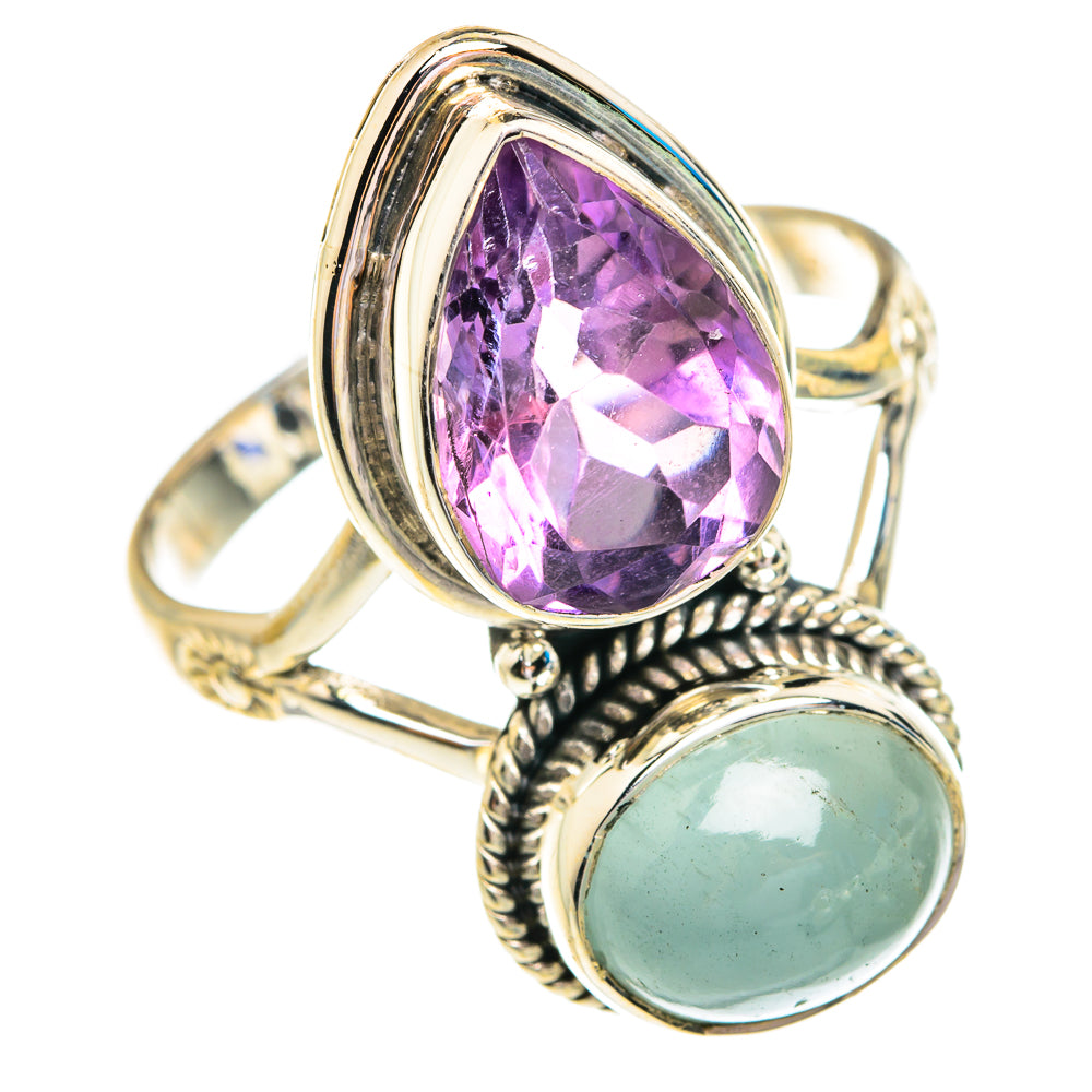 Aquamarine Rings handcrafted by Ana Silver Co - RING76988