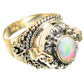 Ethiopian Opal Rings handcrafted by Ana Silver Co - RING76991