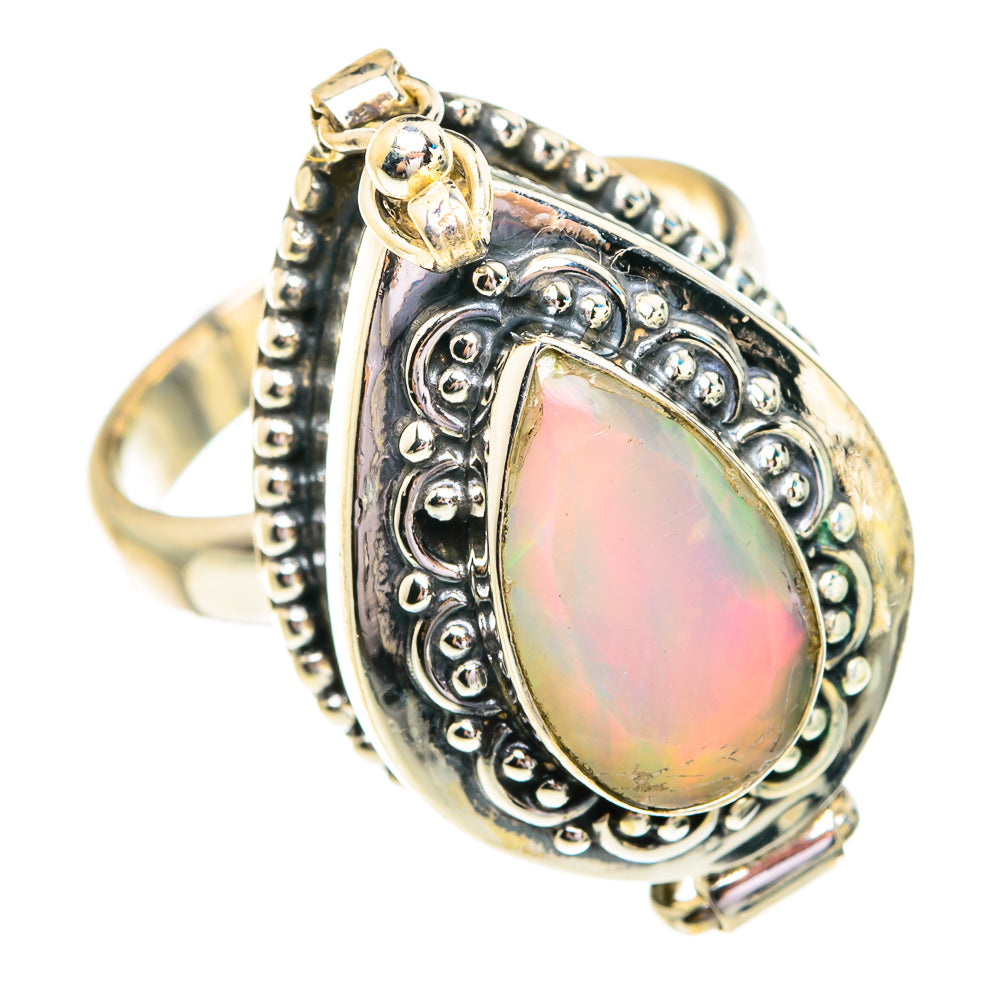 Ethiopian Opal Rings handcrafted by Ana Silver Co - RING76992