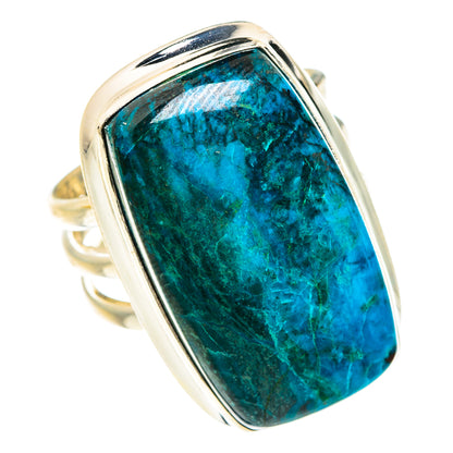 Chrysocolla Rings handcrafted by Ana Silver Co - RING76998