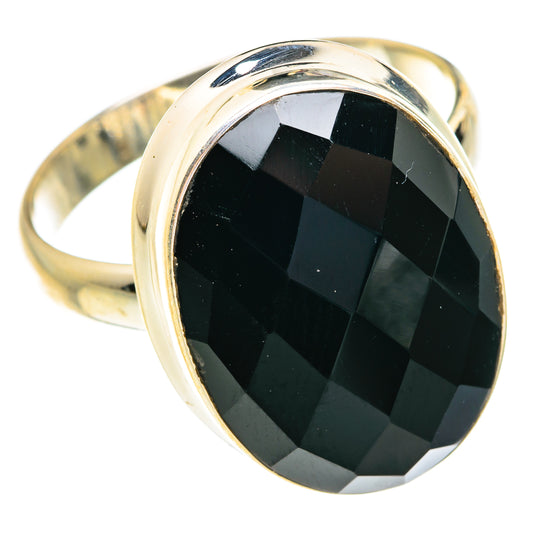 Black Onyx Rings handcrafted by Ana Silver Co - RING77010