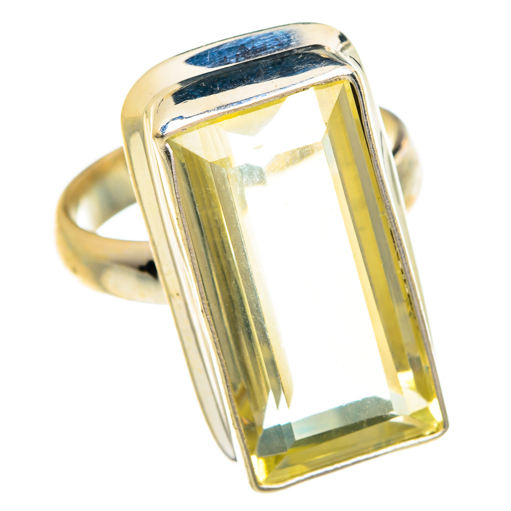 Citrine Rings handcrafted by Ana Silver Co - RING77019