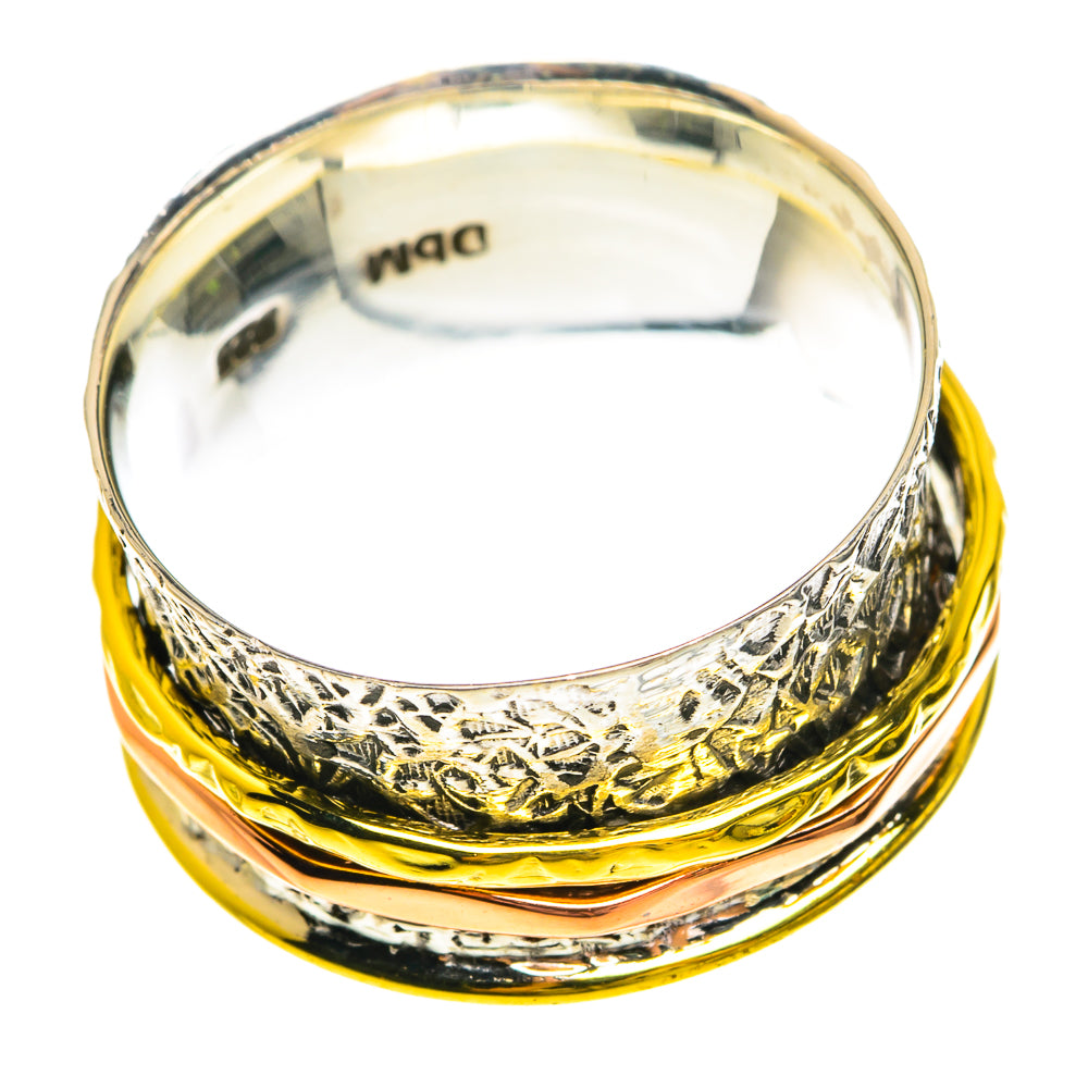 Meditation Spinner Rings handcrafted by Ana Silver Co - RING77044