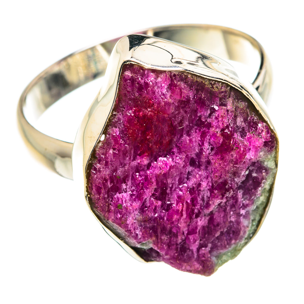 Ruby Zoisite Rings handcrafted by Ana Silver Co - RING77049