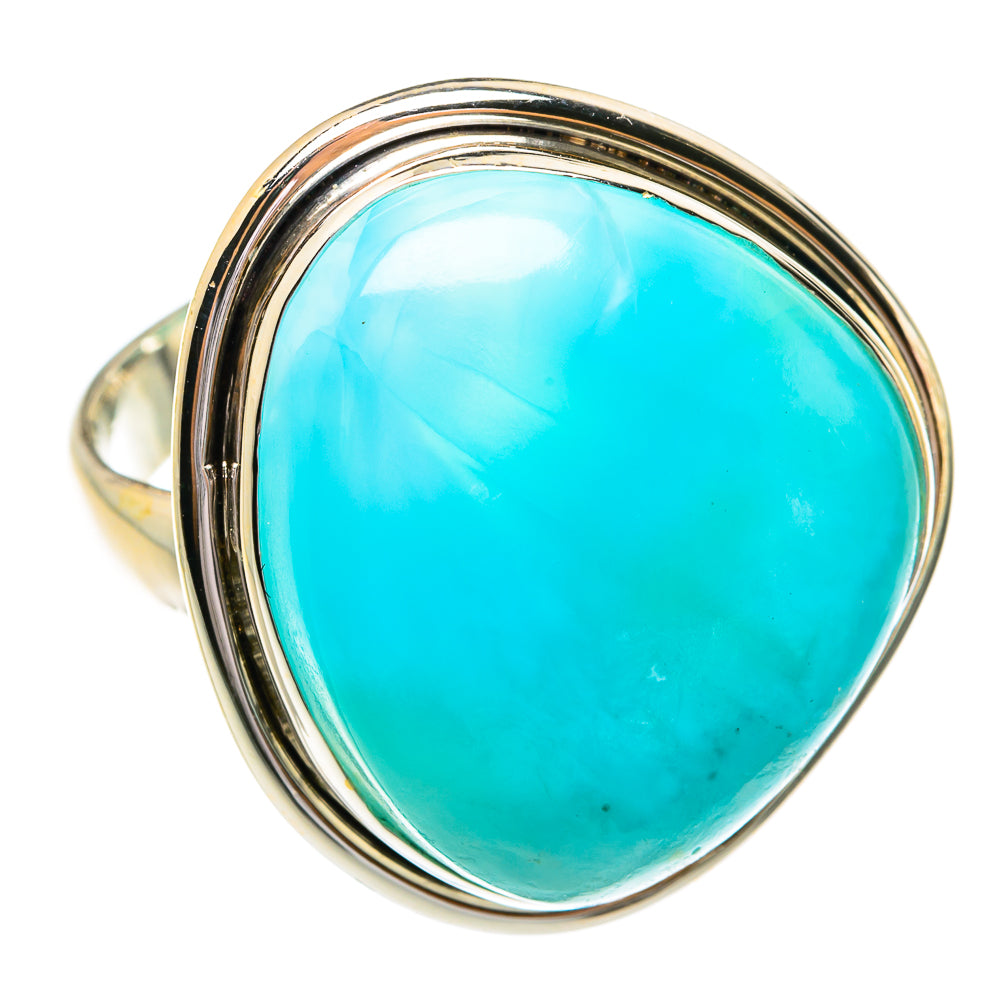 Larimar Rings handcrafted by Ana Silver Co - RING77055