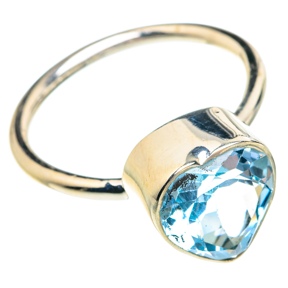 Blue Topaz Rings handcrafted by Ana Silver Co - RING77060