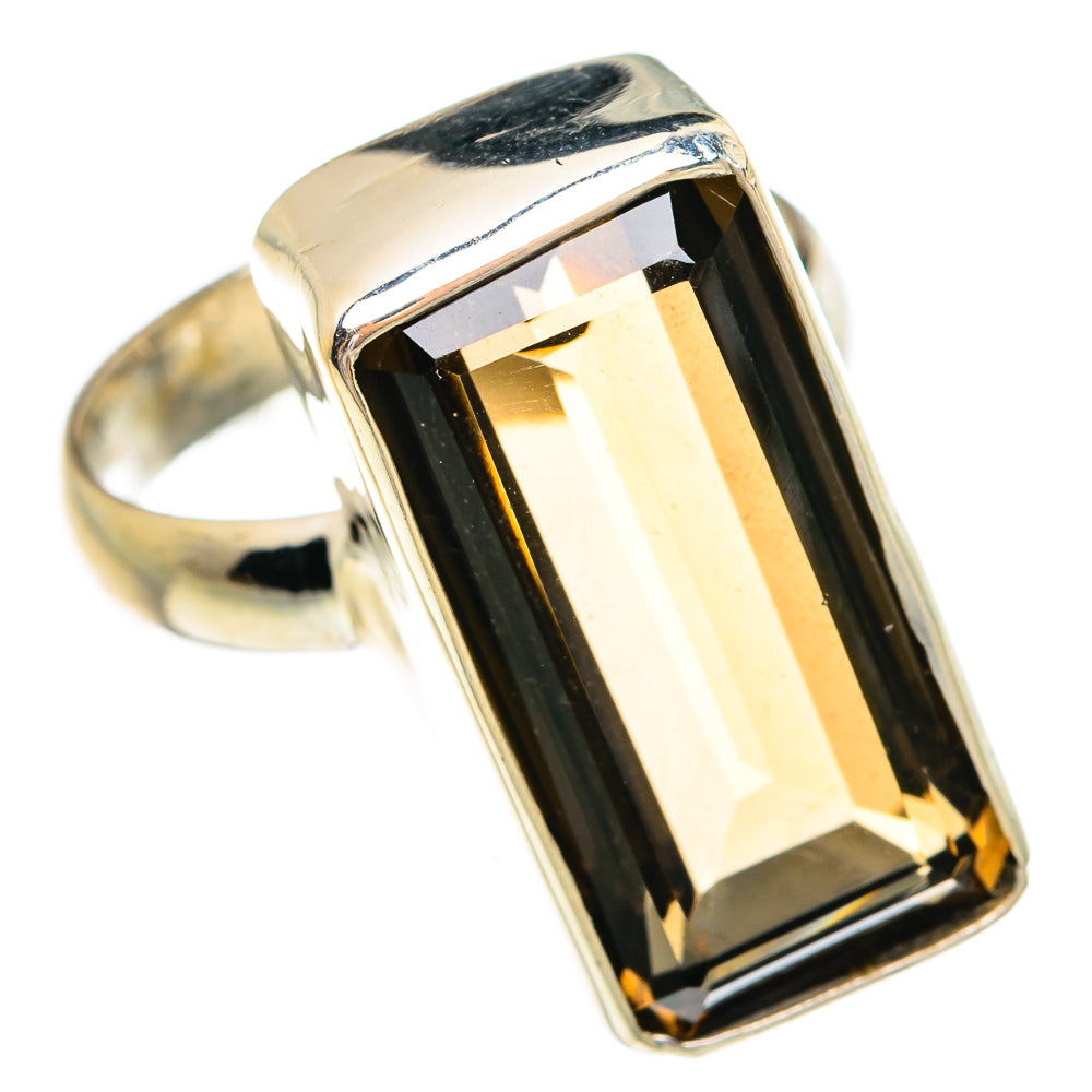 Smoky Quartz Rings handcrafted by Ana Silver Co - RING77064
