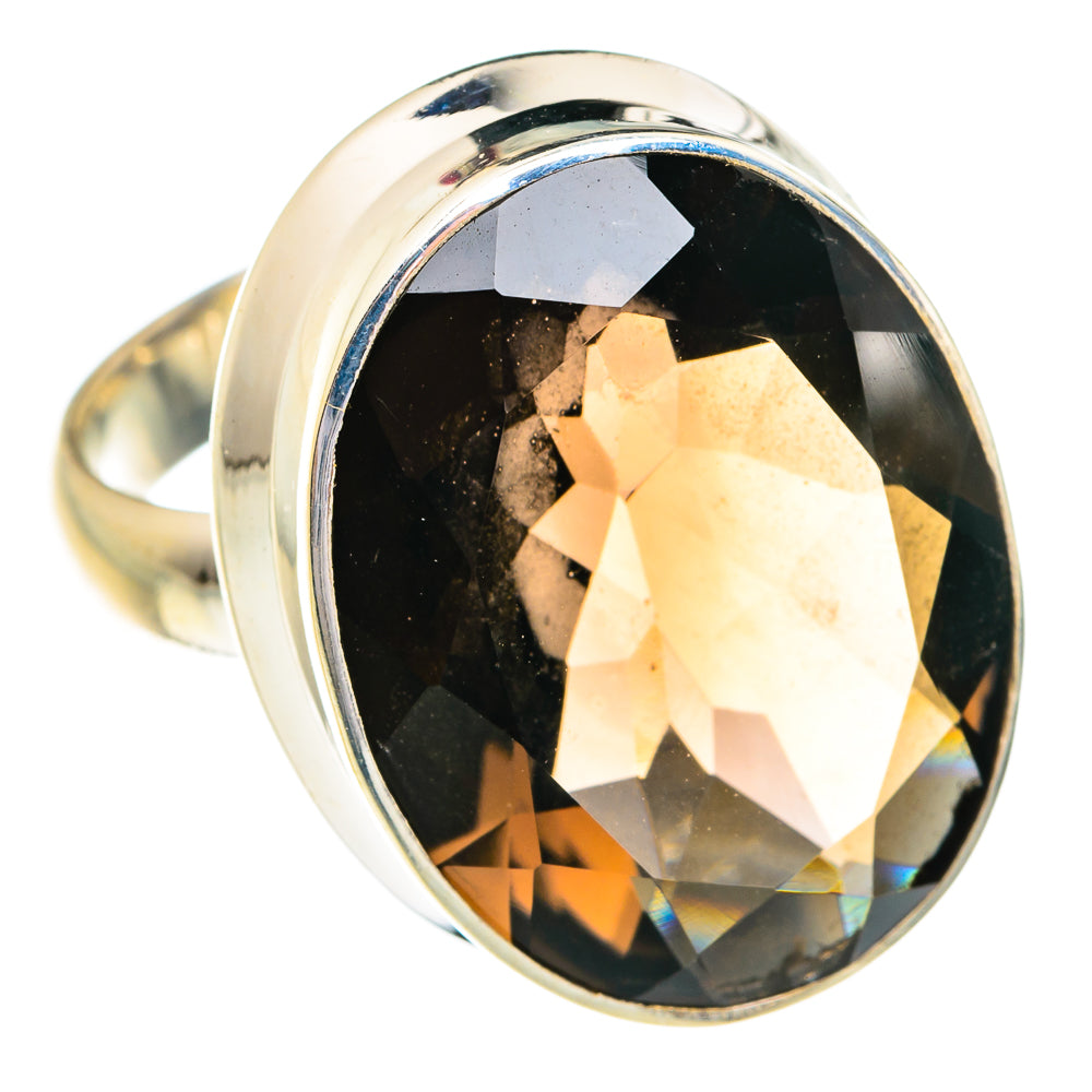 Smoky Quartz Rings handcrafted by Ana Silver Co - RING77065