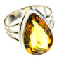 Mandarin Citrine Rings handcrafted by Ana Silver Co - RING77067