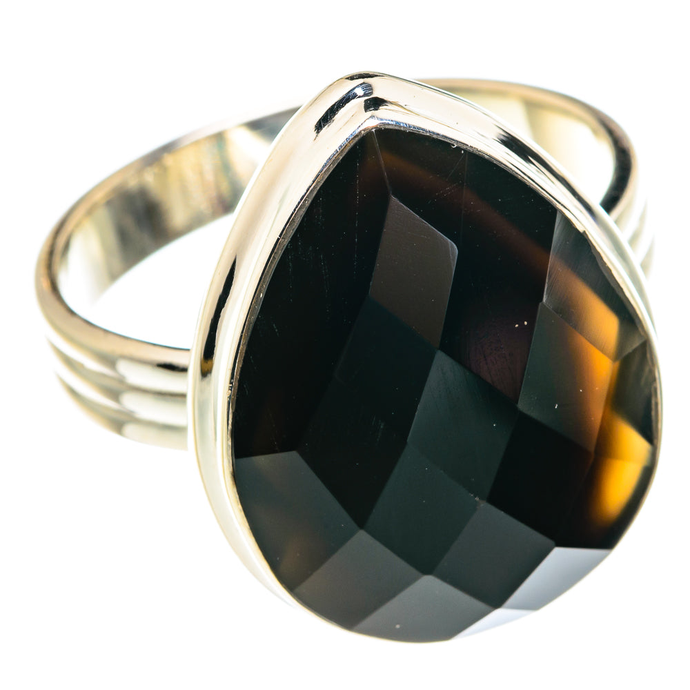 Black Onyx Rings handcrafted by Ana Silver Co - RING77077