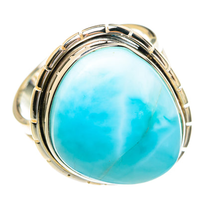 Larimar Rings handcrafted by Ana Silver Co - RING77085