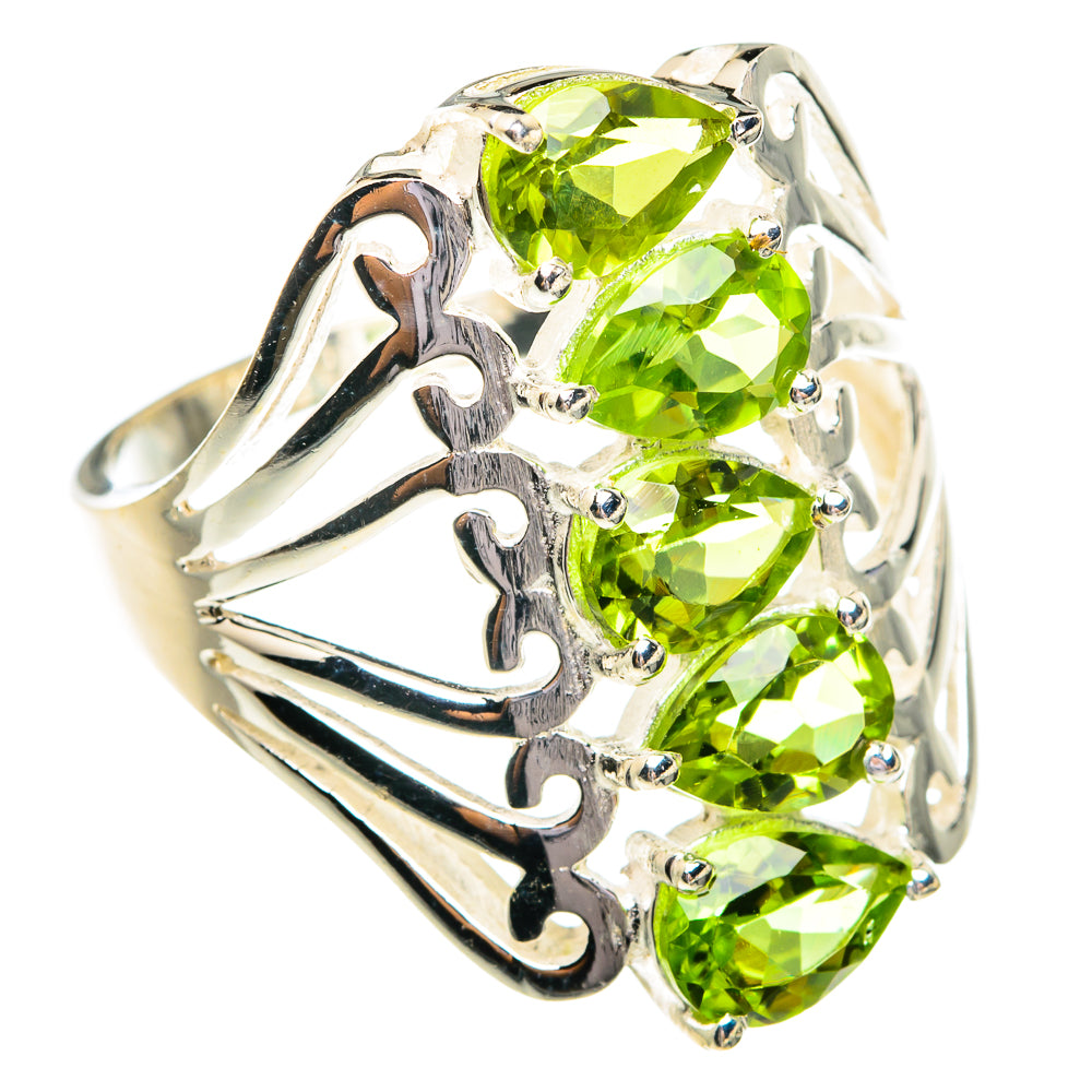 Peridot Rings handcrafted by Ana Silver Co - RING77090