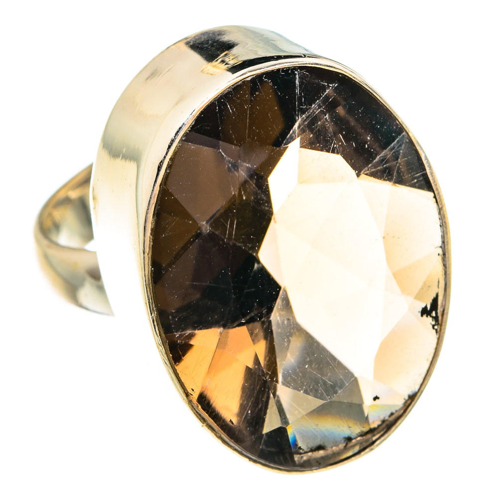 Smoky Quartz Rings handcrafted by Ana Silver Co - RING77093