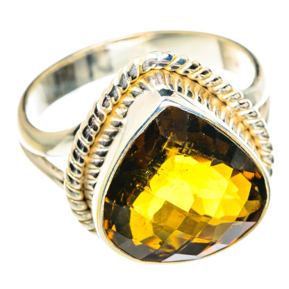 Mandarin Citrine Rings handcrafted by Ana Silver Co - RING77122